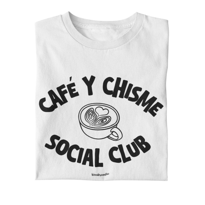 comprar-Camiseta Café y Chisme Social Club-wondernastic