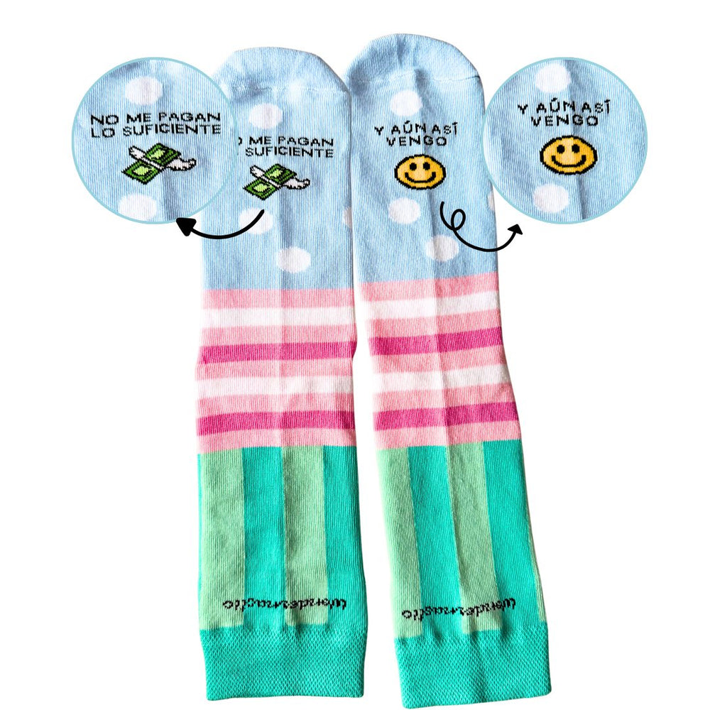 comprar-Calcetines No me pagan lo suficiente y aún así vengo-wondernastic