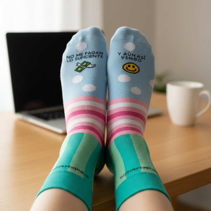 comprar-Calcetines No me pagan lo suficiente y aún así vengo-wondernastic