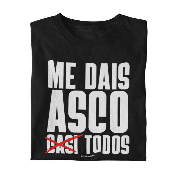 comprar-Camiseta Me dais asco todos Ed. Limitada-wondernastic
