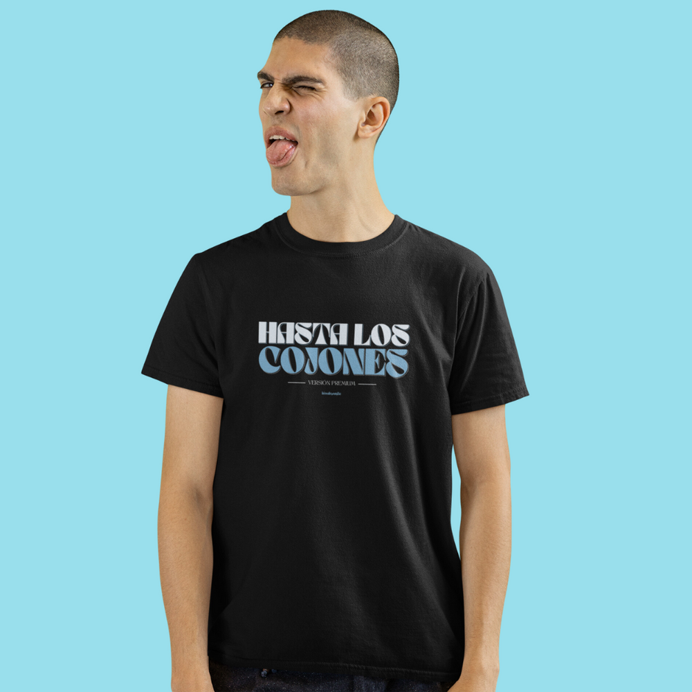 comprar-Camiseta Hasta los cojones -versión premium-wondernastic