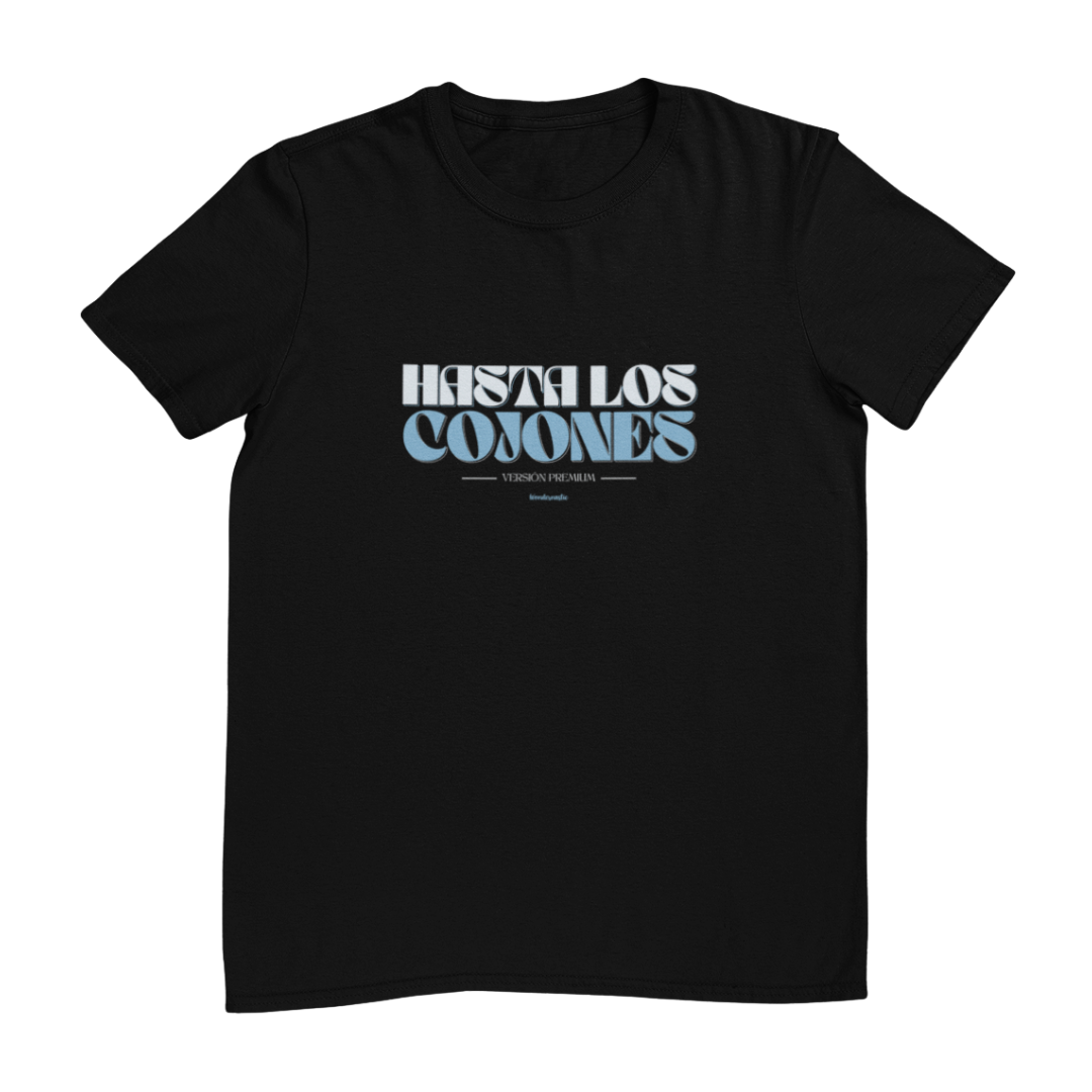 comprar-Camiseta Hasta los cojones -versión premium-wondernastic