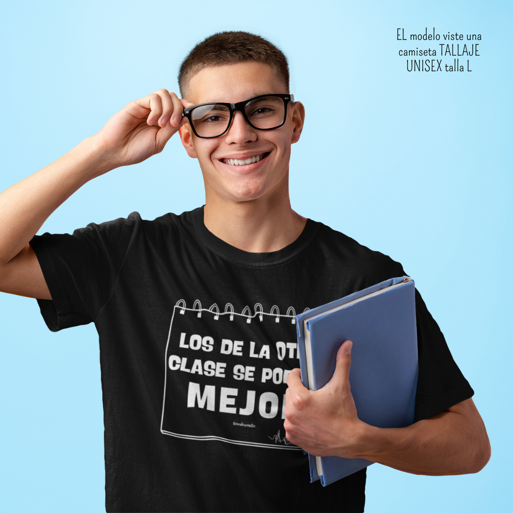 comprar-Camiseta Los de la otra clase se portan mejor-wondernastic