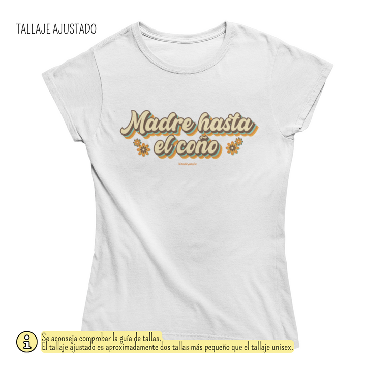 comprar-Camiseta Madre hasta el coño-wondernastic