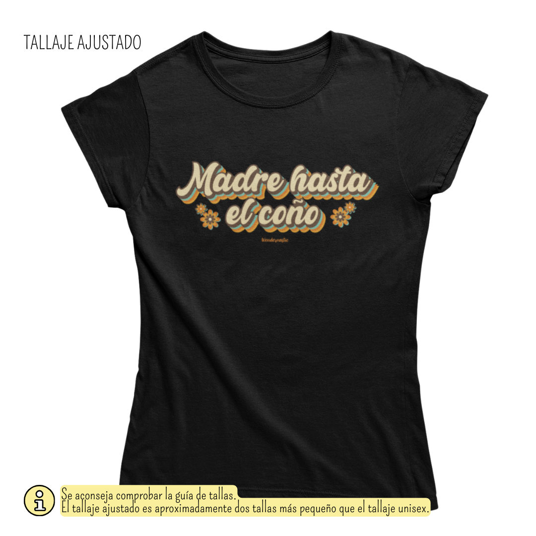 comprar-Camiseta Madre hasta el coño-wondernastic