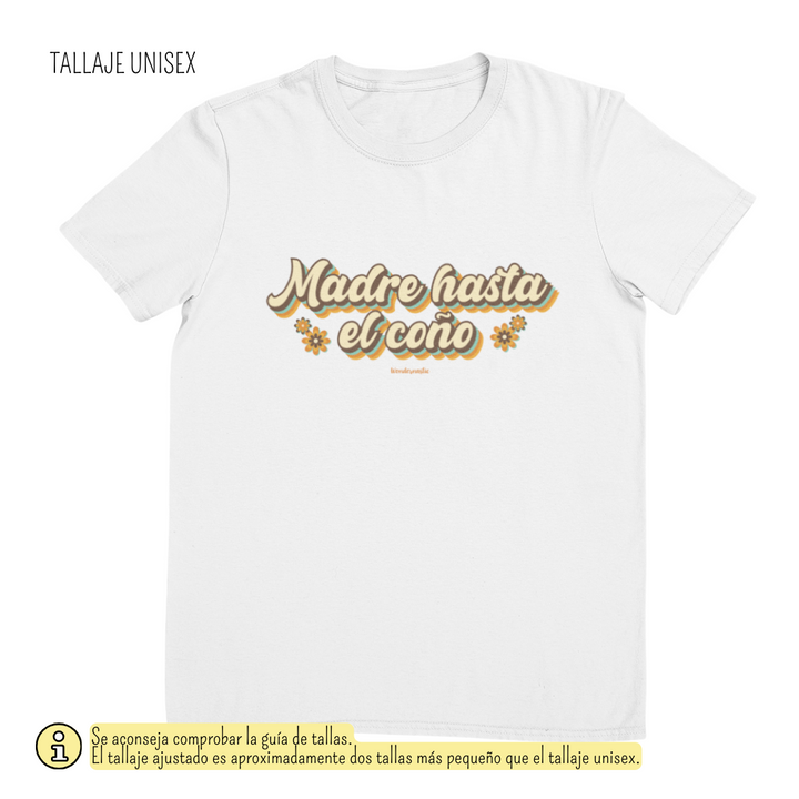 comprar-Camiseta Madre hasta el coño-wondernastic