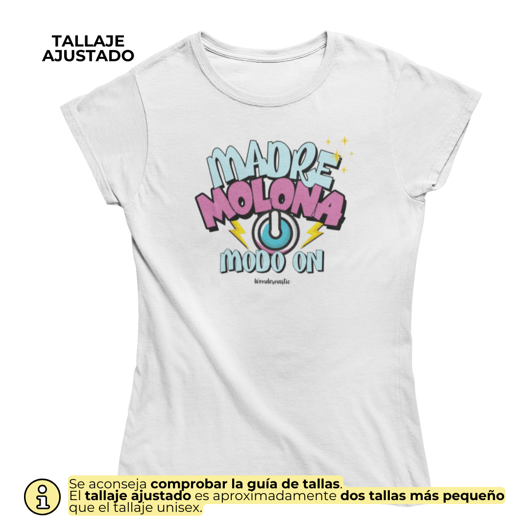 comprar-Camiseta Madre molona MODO ON-wondernastic