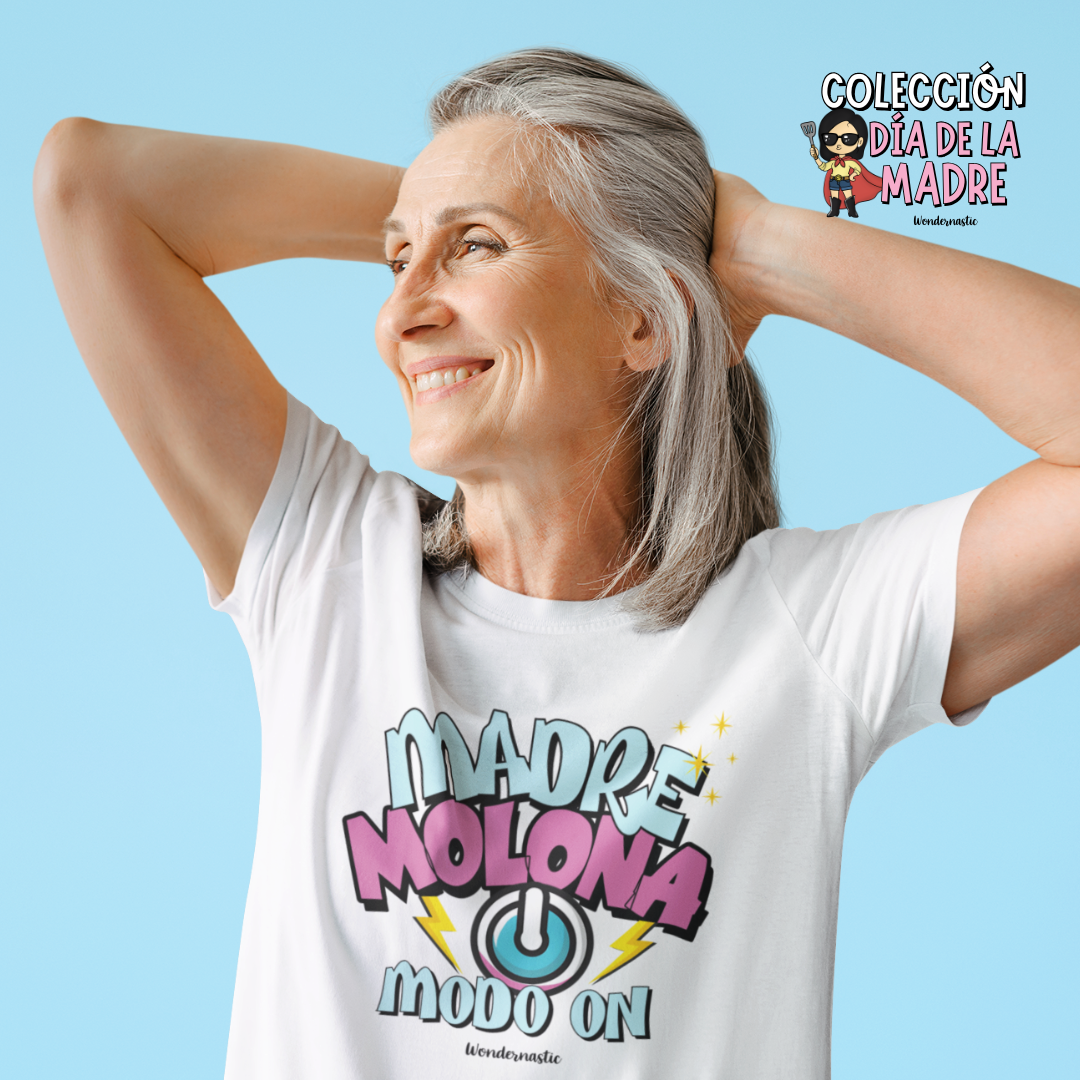comprar-Camiseta Madre molona MODO ON-wondernastic