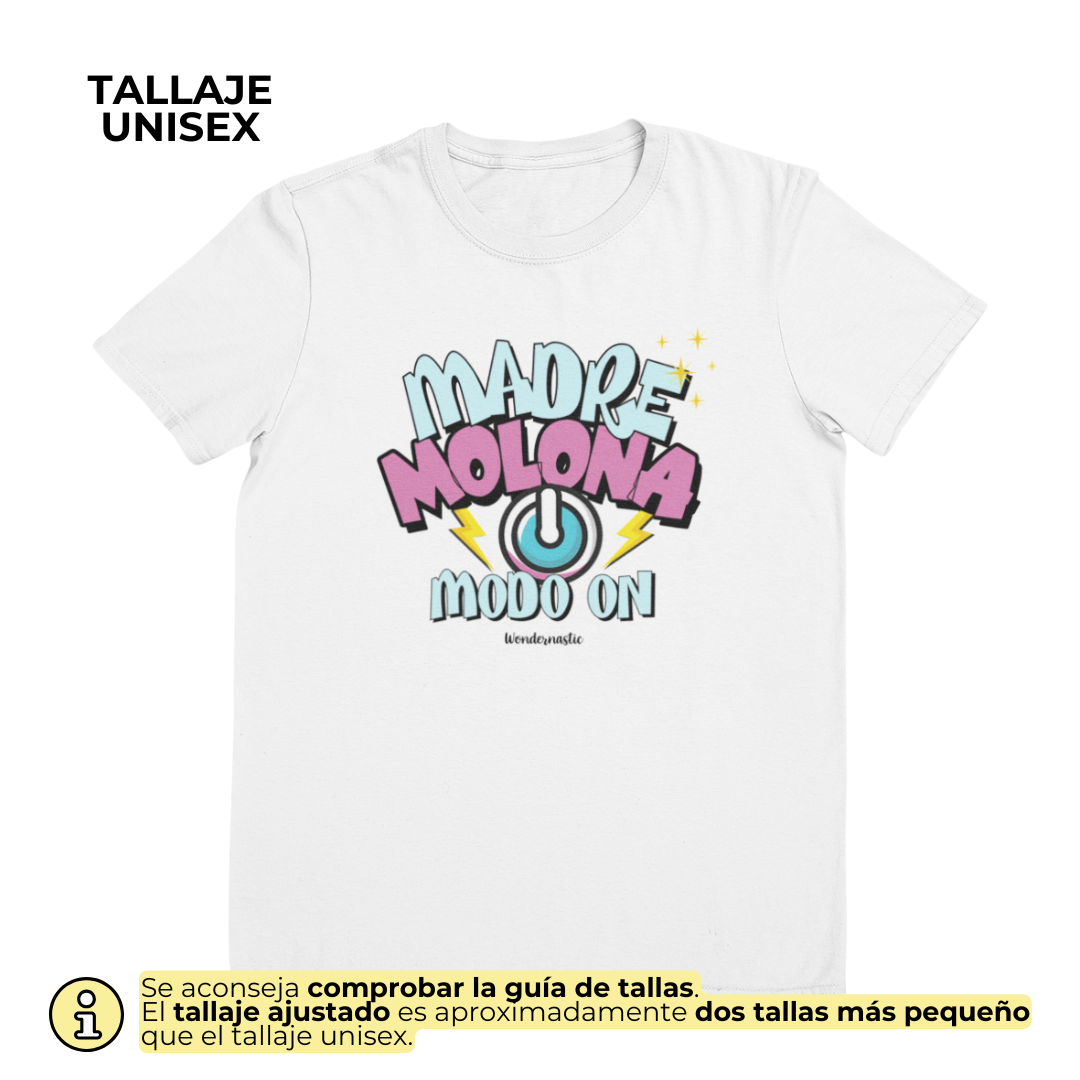 comprar-Camiseta Madre molona MODO ON-wondernastic