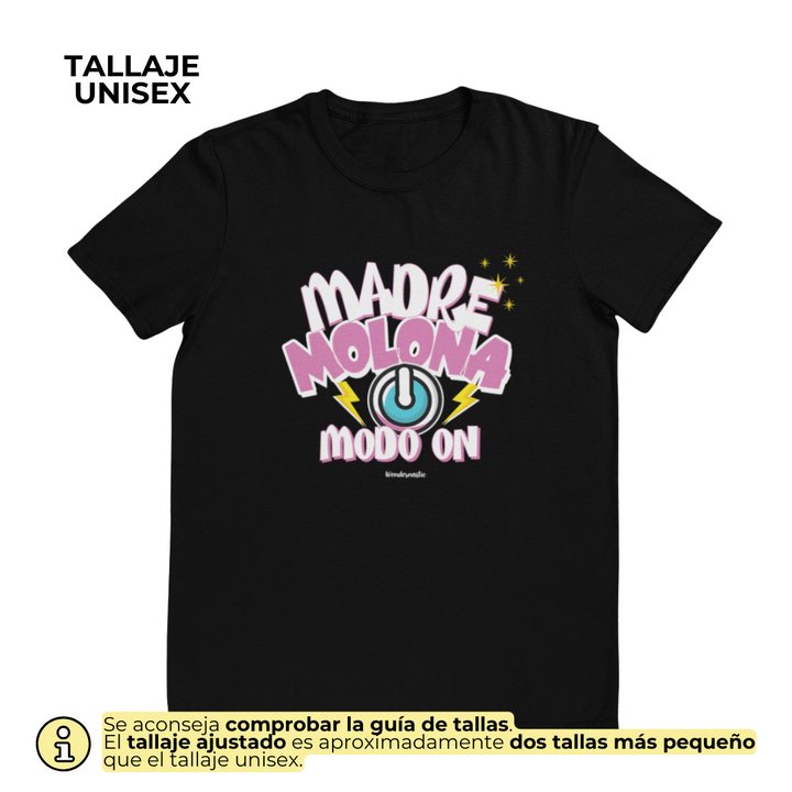 comprar-Camiseta Madre molona MODO ON-wondernastic