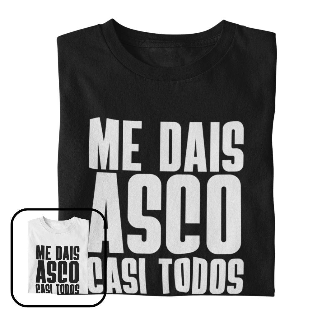 comprar-Camiseta Me dais asco casi todos-wondernastic