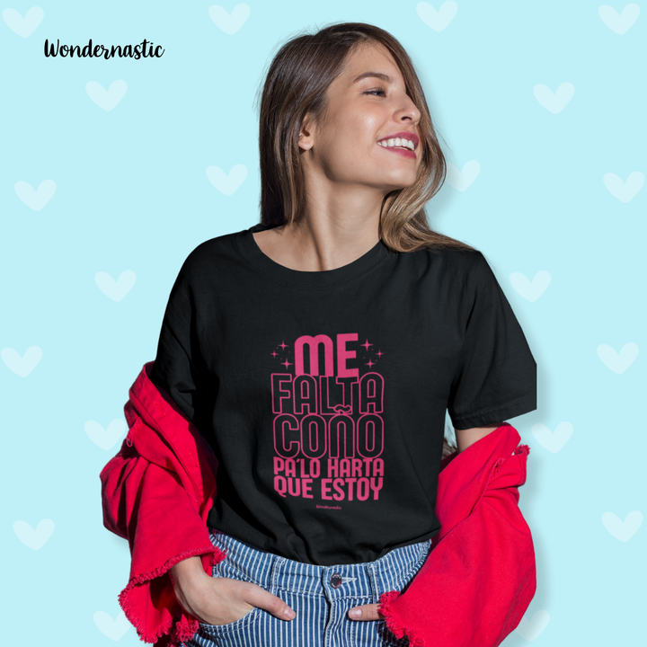 comprar-Camiseta Me falta coño pa´lo harta que estoy Ed. Limitada-wondernastic
