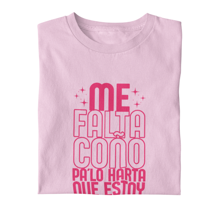 comprar-Camiseta Me falta coño pa´lo harta que estoy Ed. Limitada-wondernastic