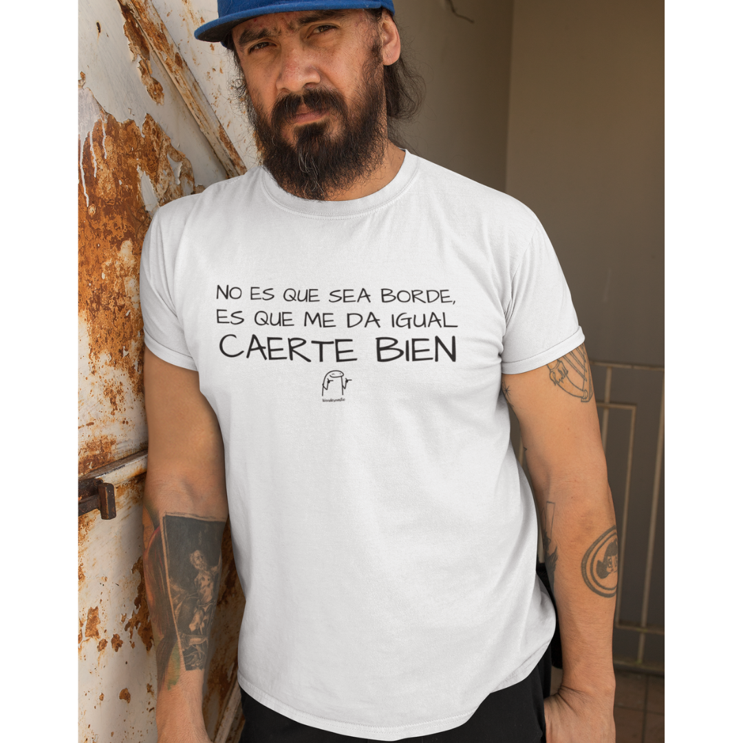 comprar-Camiseta No es que sea borde-wondernastic
