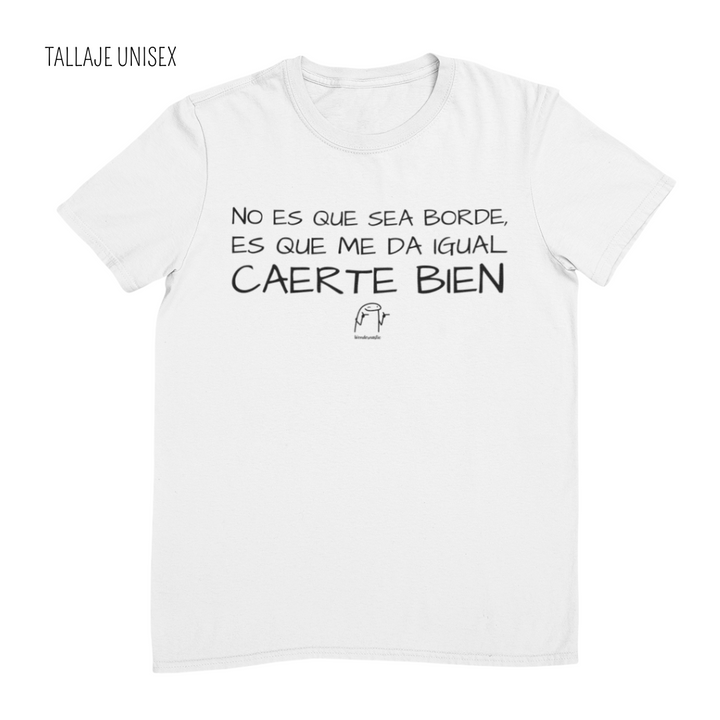 comprar-Camiseta No es que sea borde-wondernastic