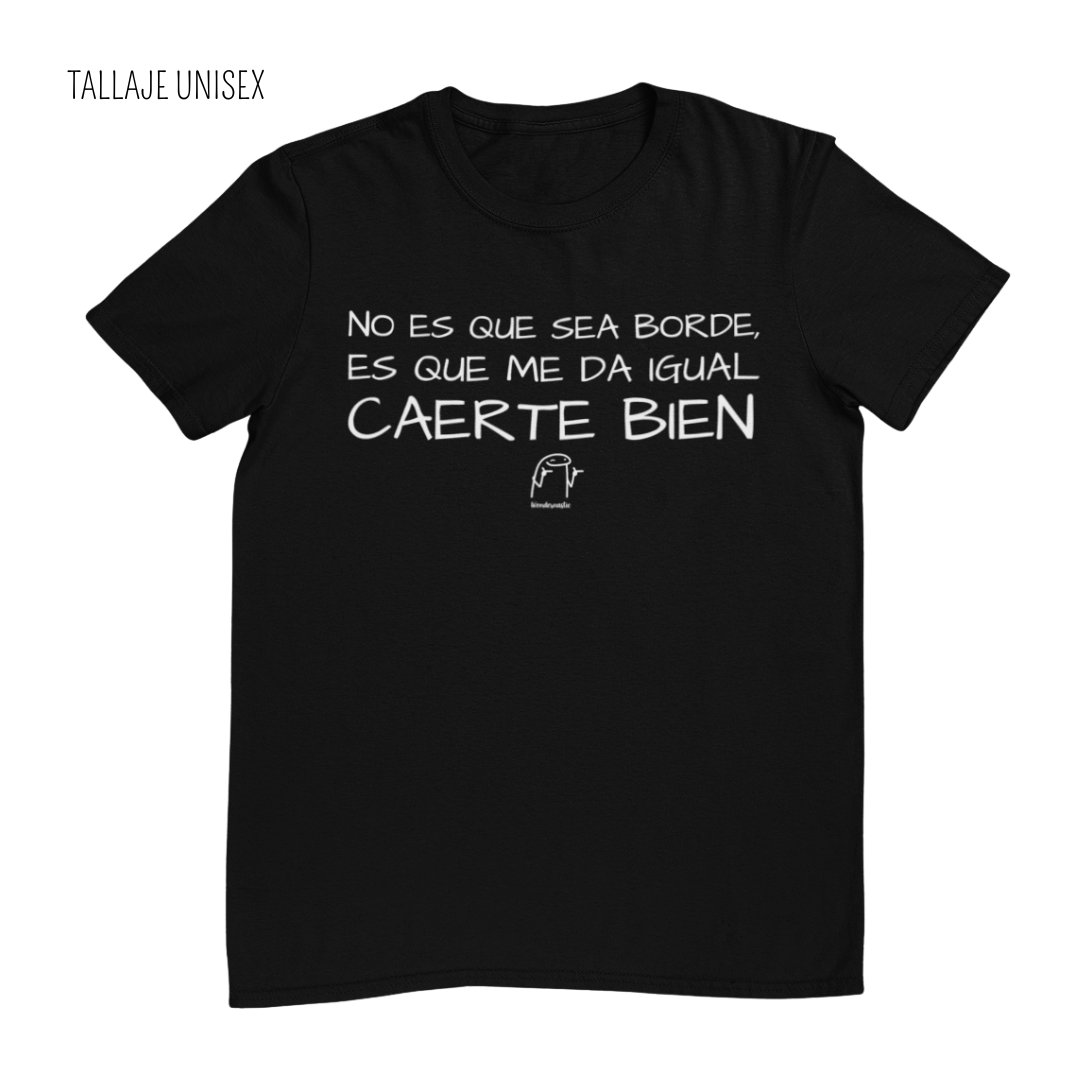 comprar-Camiseta No es que sea borde-wondernastic