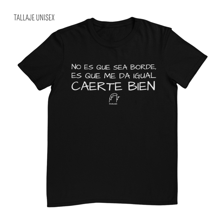 comprar-Camiseta No es que sea borde-wondernastic