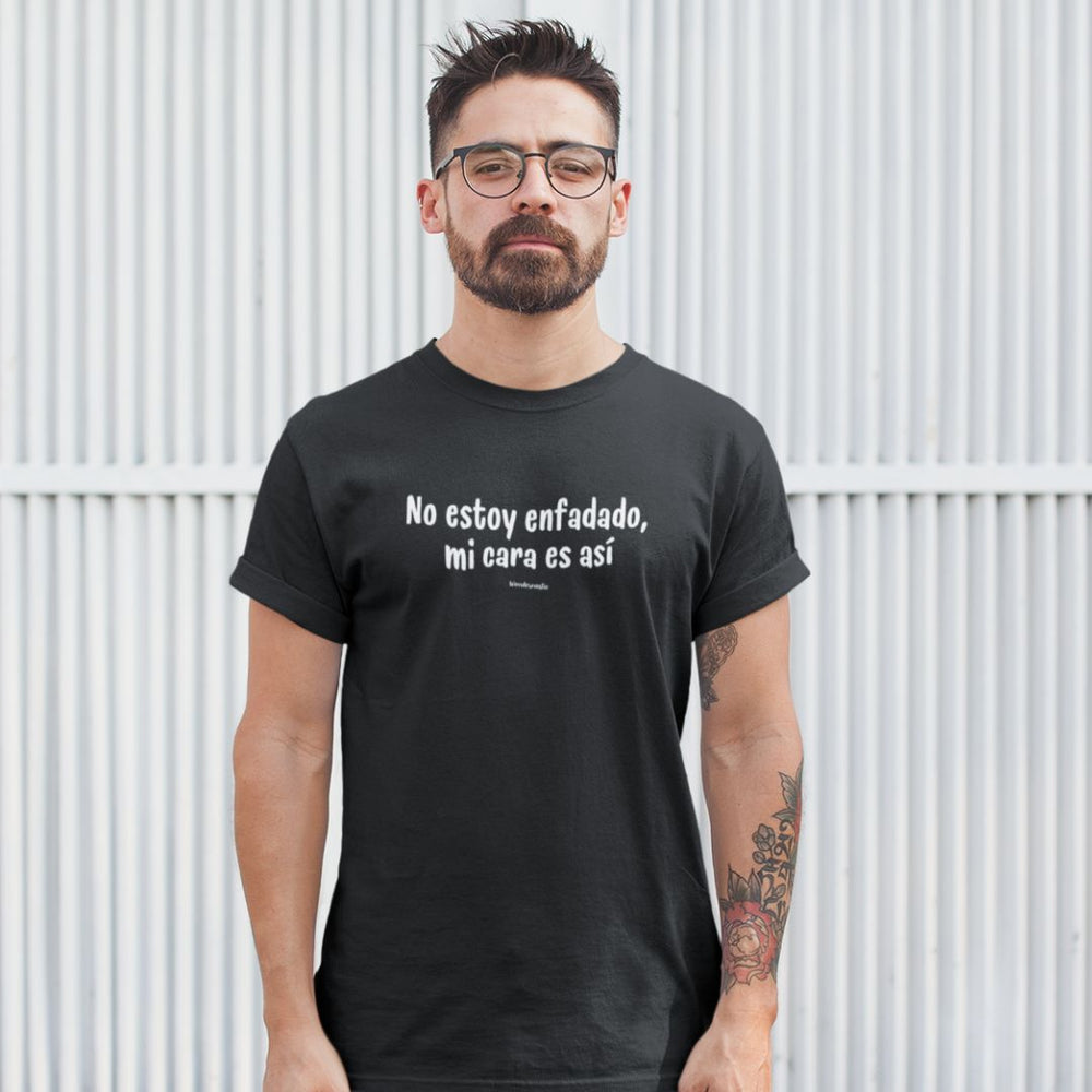 comprar-Camiseta no estoy enfadado, mi cara es así-wondernastic