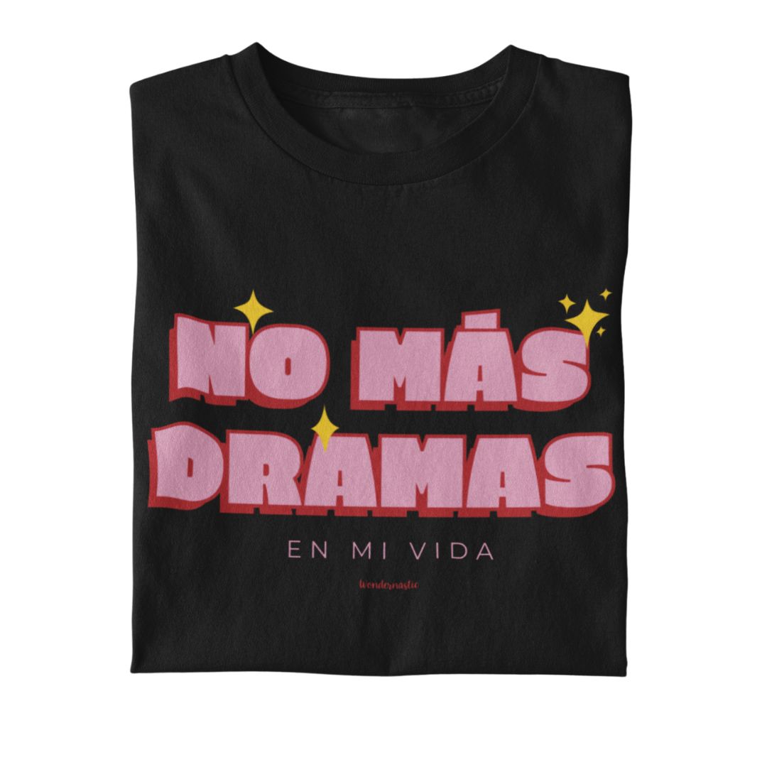 comprar-Camiseta No más dramas-wondernastic