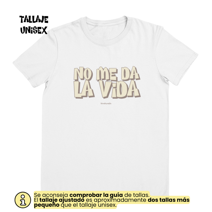 comprar-Camiseta No me da la vida Ed. Limitada-wondernastic