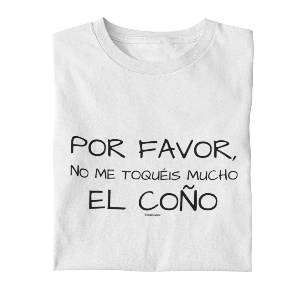 comprar-Camiseta Por favor, no me toquéis mucho el coño-wondernastic