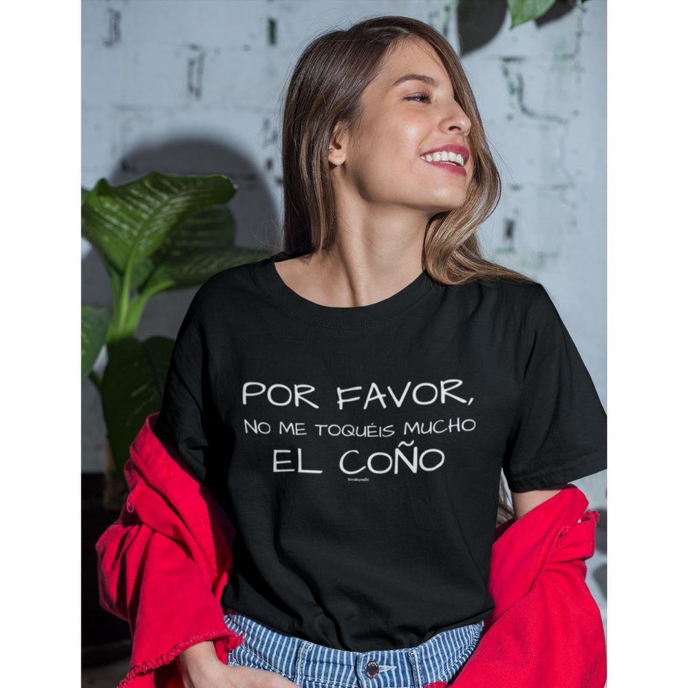 comprar-Camiseta Por favor, no me toquéis mucho el coño-wondernastic