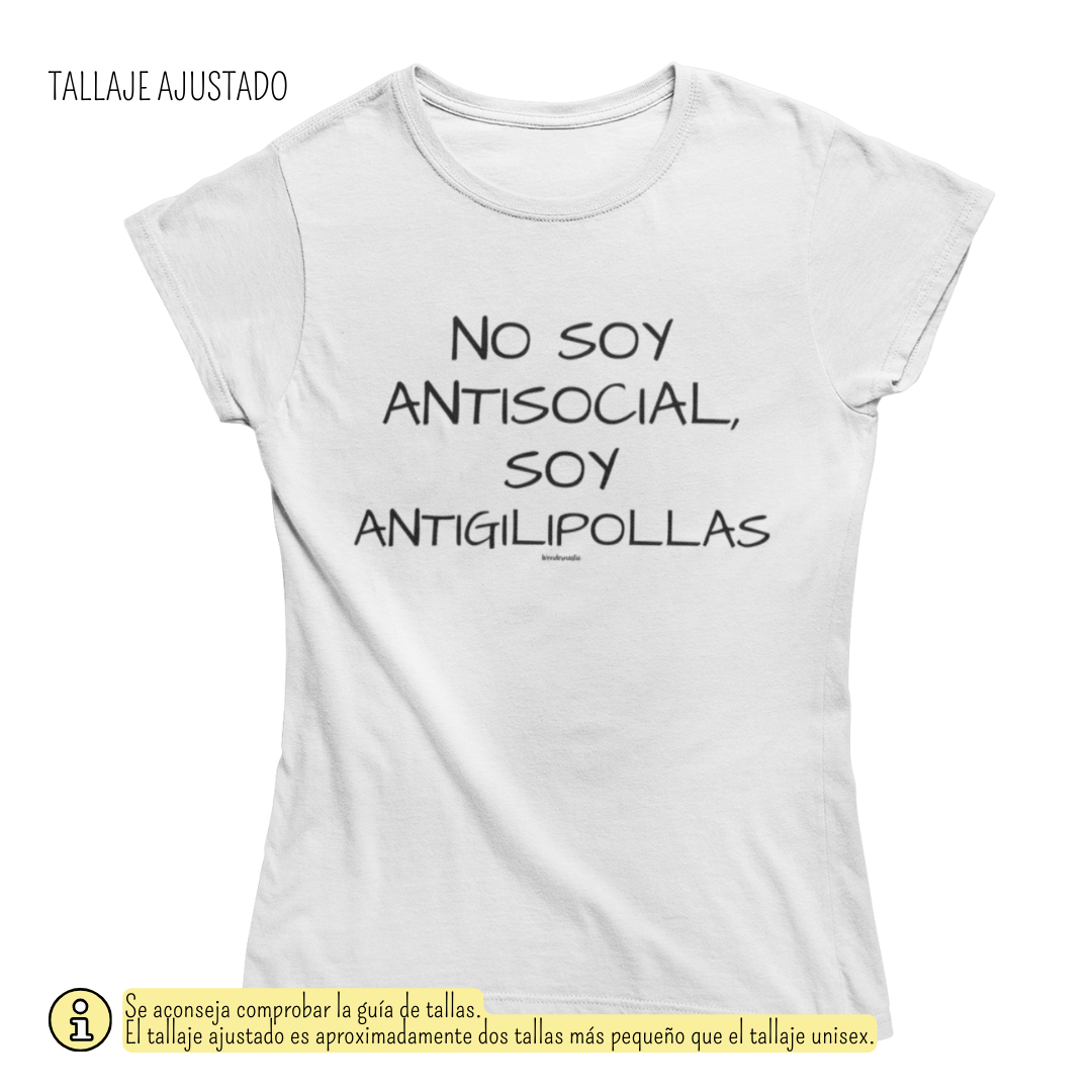 comprar-Camiseta No soy antisocial-wondernastic