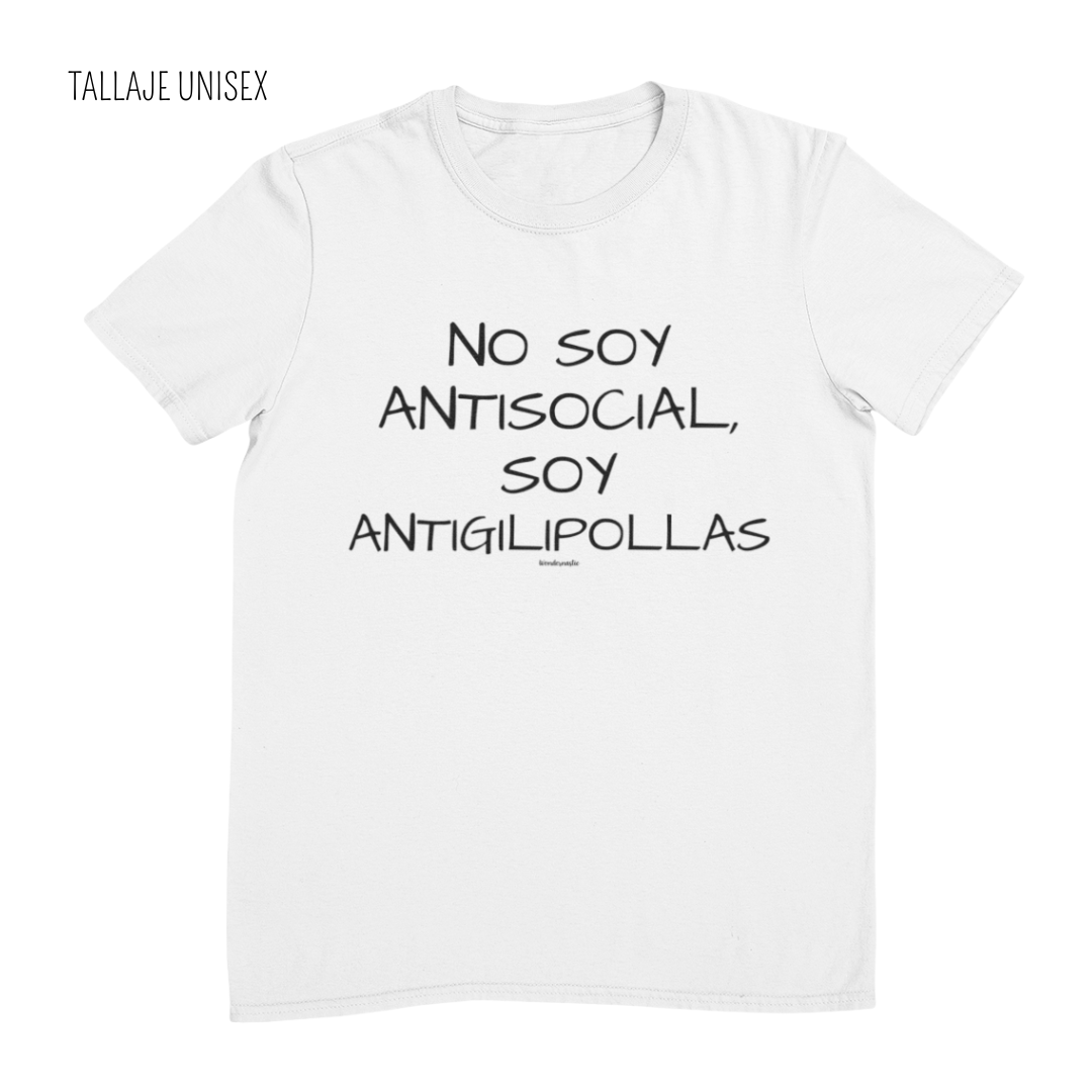comprar-Camiseta No soy antisocial-wondernastic