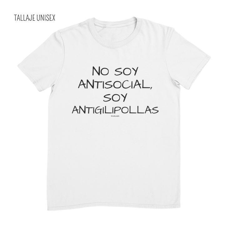 comprar-Camiseta No soy antisocial-wondernastic