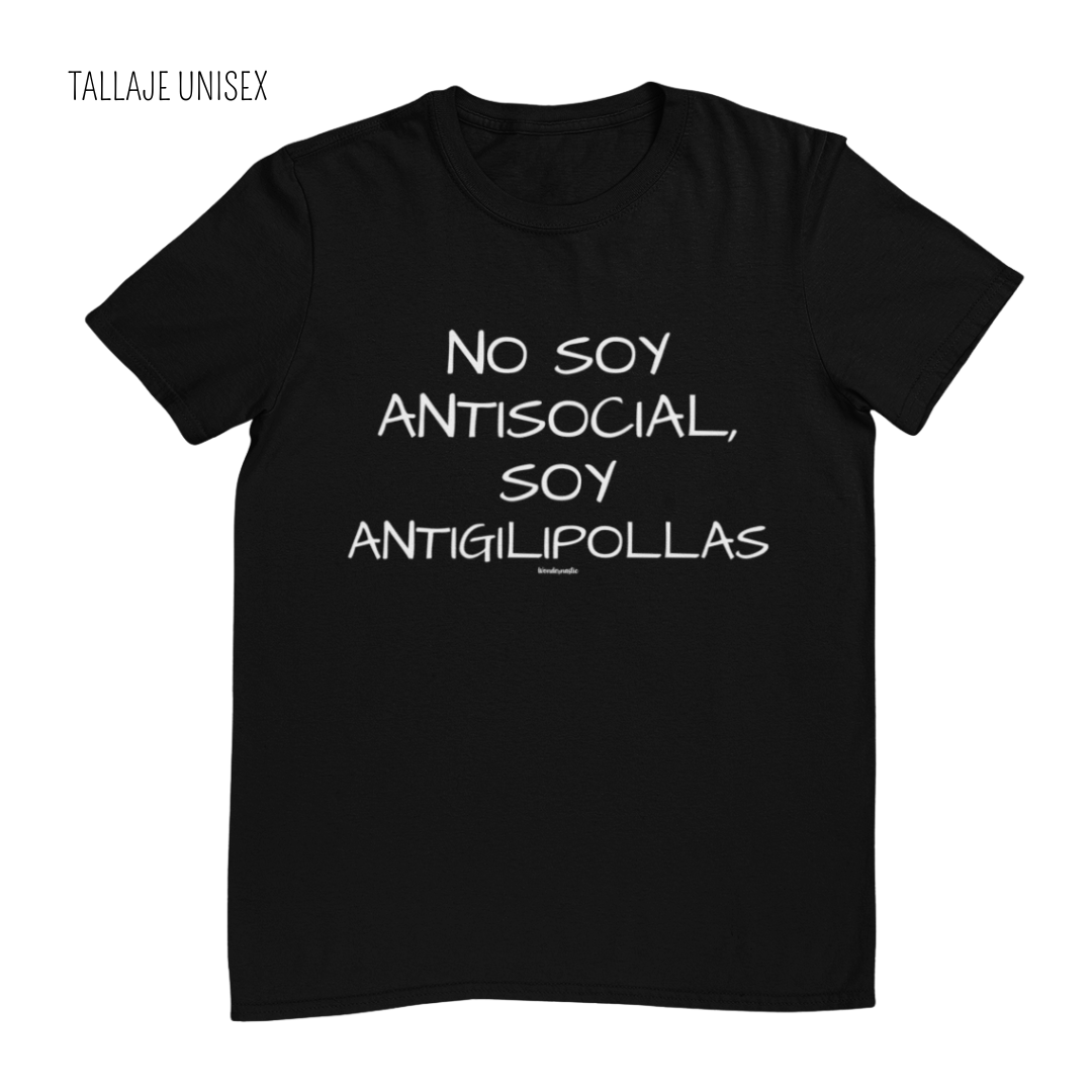 comprar-Camiseta No soy antisocial-wondernastic