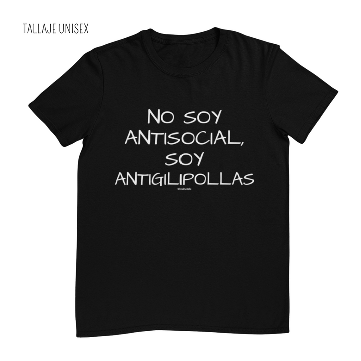 comprar-Camiseta No soy antisocial-wondernastic
