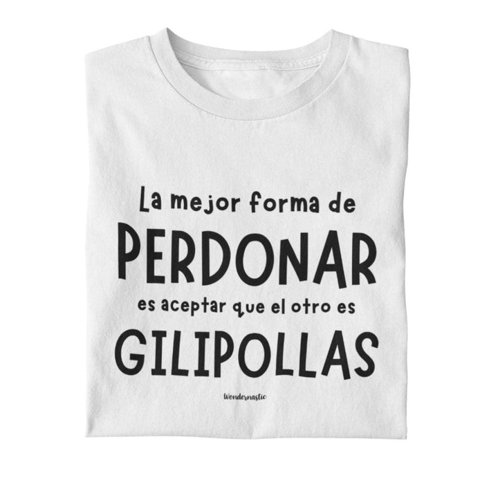 comprar-Camiseta La mejor forma de perdonar-wondernastic