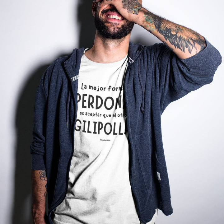 comprar-Camiseta La mejor forma de perdonar-wondernastic