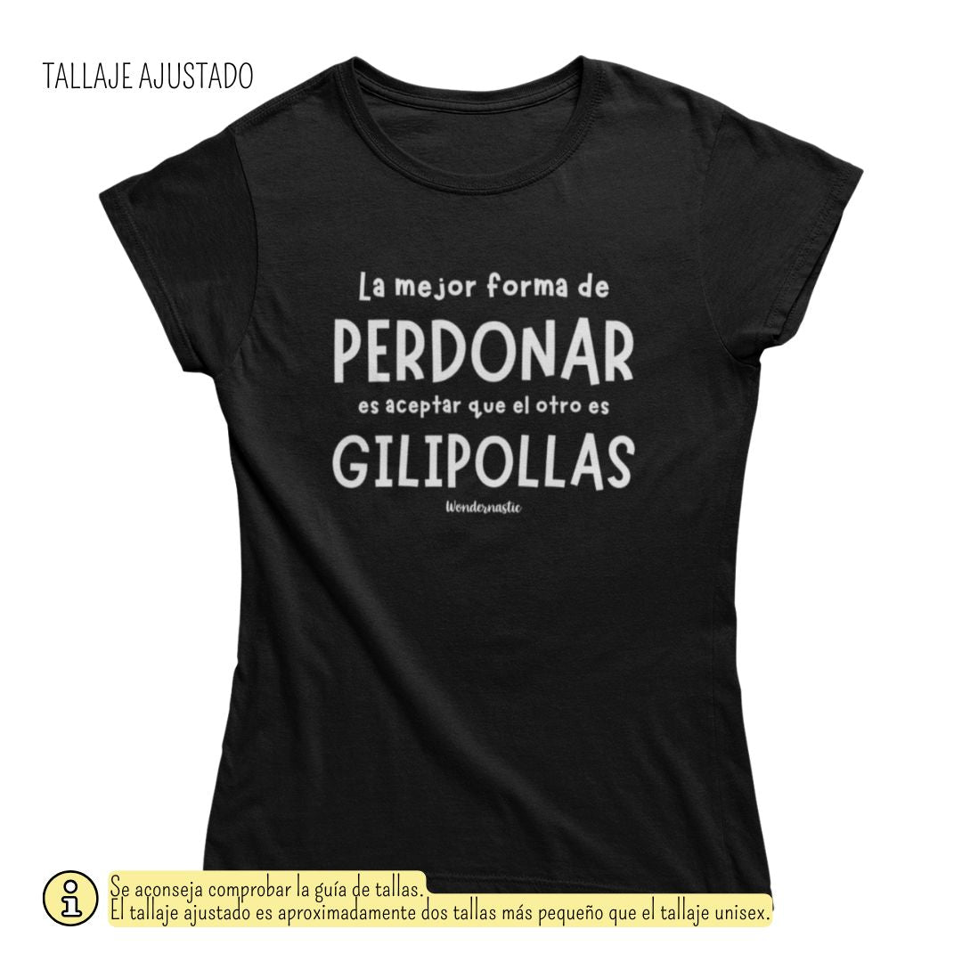 comprar-Camiseta La mejor forma de perdonar-wondernastic