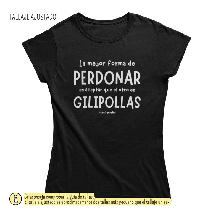 comprar-Camiseta La mejor forma de perdonar-wondernastic