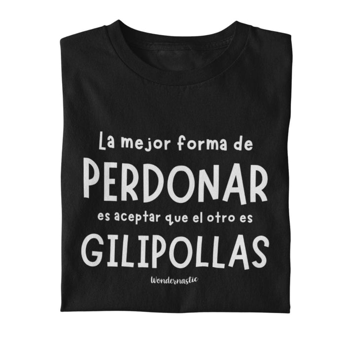 comprar-Camiseta La mejor forma de perdonar-wondernastic