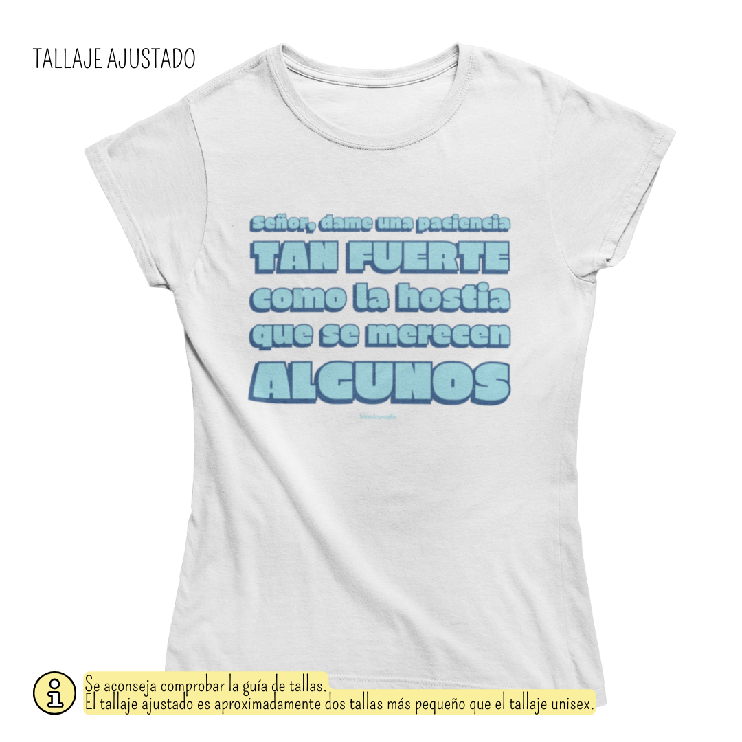comprar-Camiseta Señor, dame paciencia-wondernastic