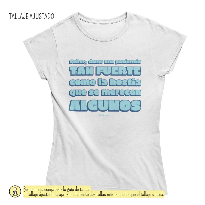comprar-Camiseta Señor, dame paciencia-wondernastic