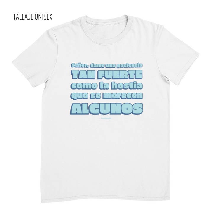 comprar-Camiseta Señor, dame paciencia-wondernastic