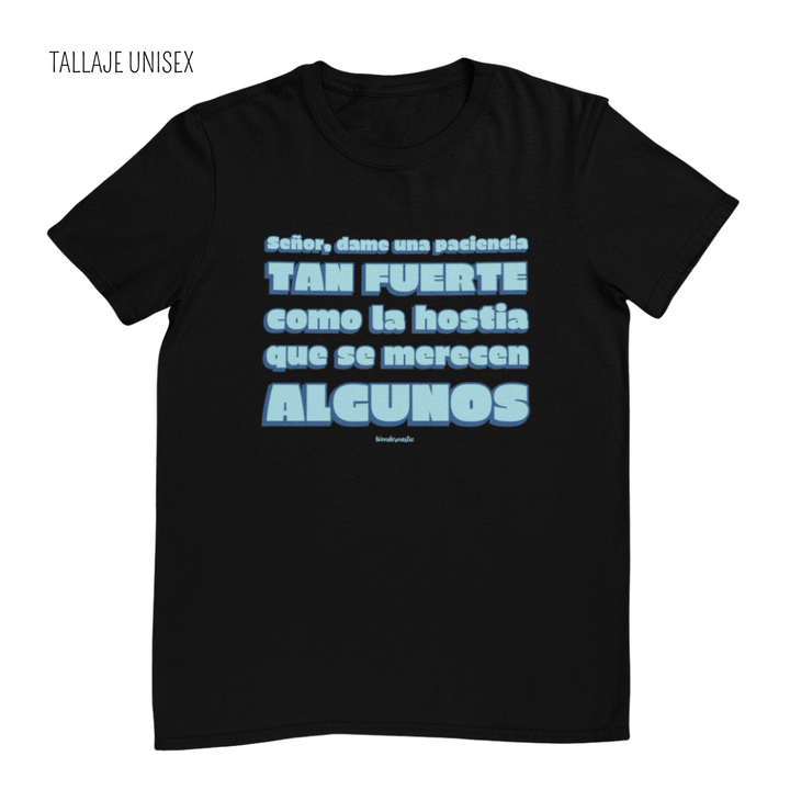 comprar-Camiseta Señor, dame paciencia-wondernastic