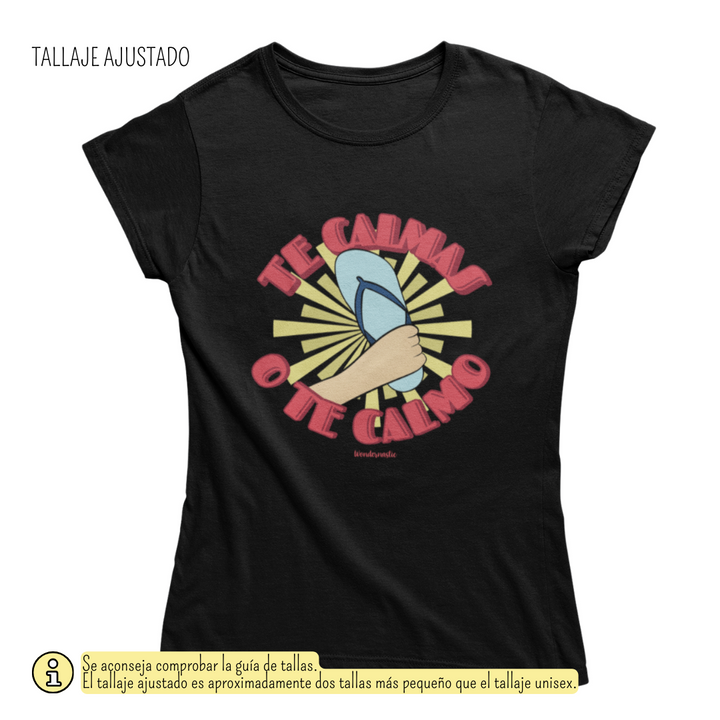 comprar-Camiseta Te calmas o te calmo-wondernastic