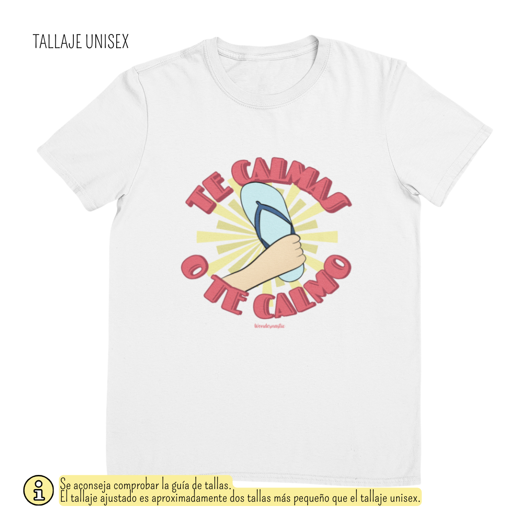 comprar-Camiseta Te calmas o te calmo-wondernastic