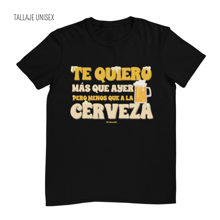 comprar-Camiseta Te quiero más que ayer, pero menos que a la cerveza-wondernastic