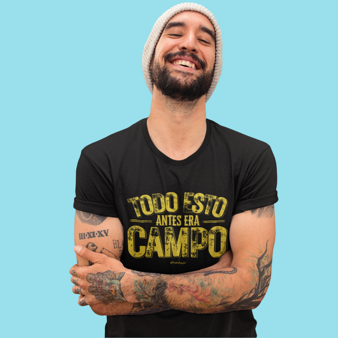 comprar-Camiseta Todo esto antes era campo-wondernastic