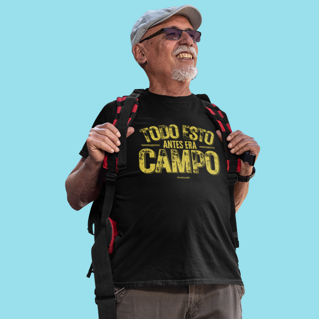 comprar-Camiseta Todo esto antes era campo-wondernastic