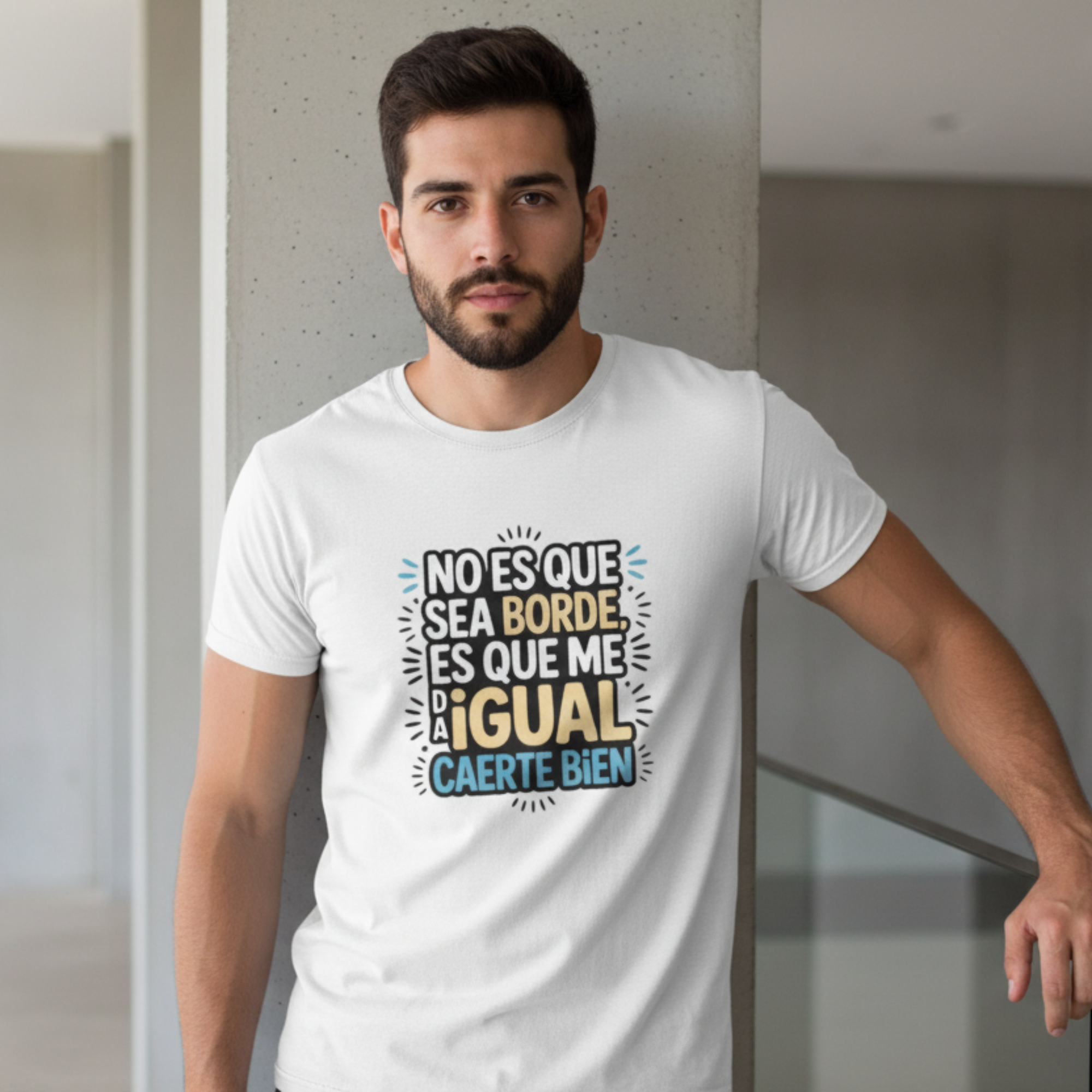comprar-Camiseta No es que sea borde-wondernastic