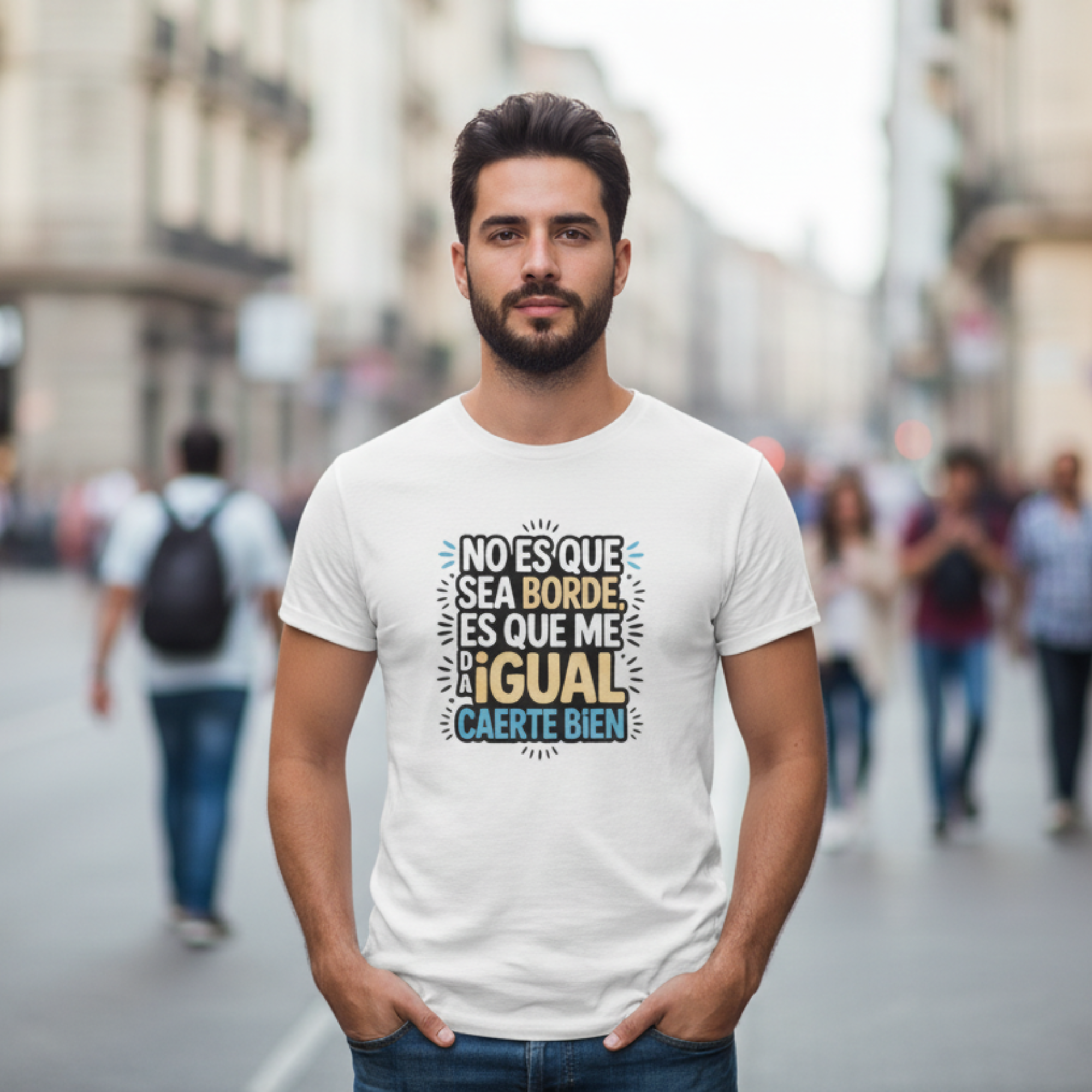 comprar-Camiseta No es que sea borde-wondernastic