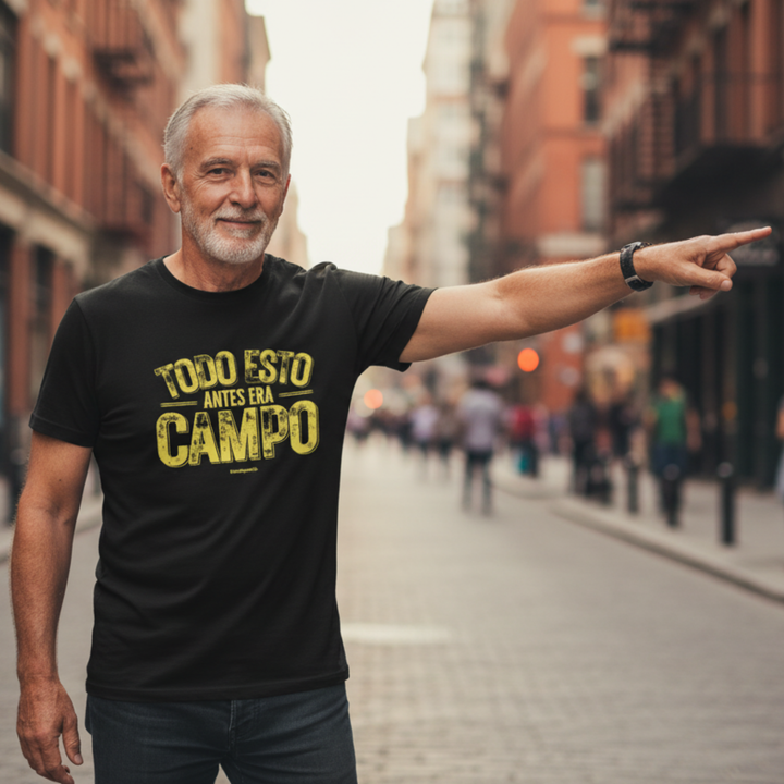 comprar-Camiseta Todo esto antes era campo-wondernastic