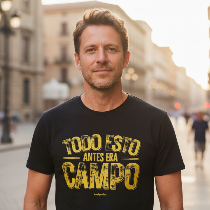 comprar-Camiseta Todo esto antes era campo-wondernastic