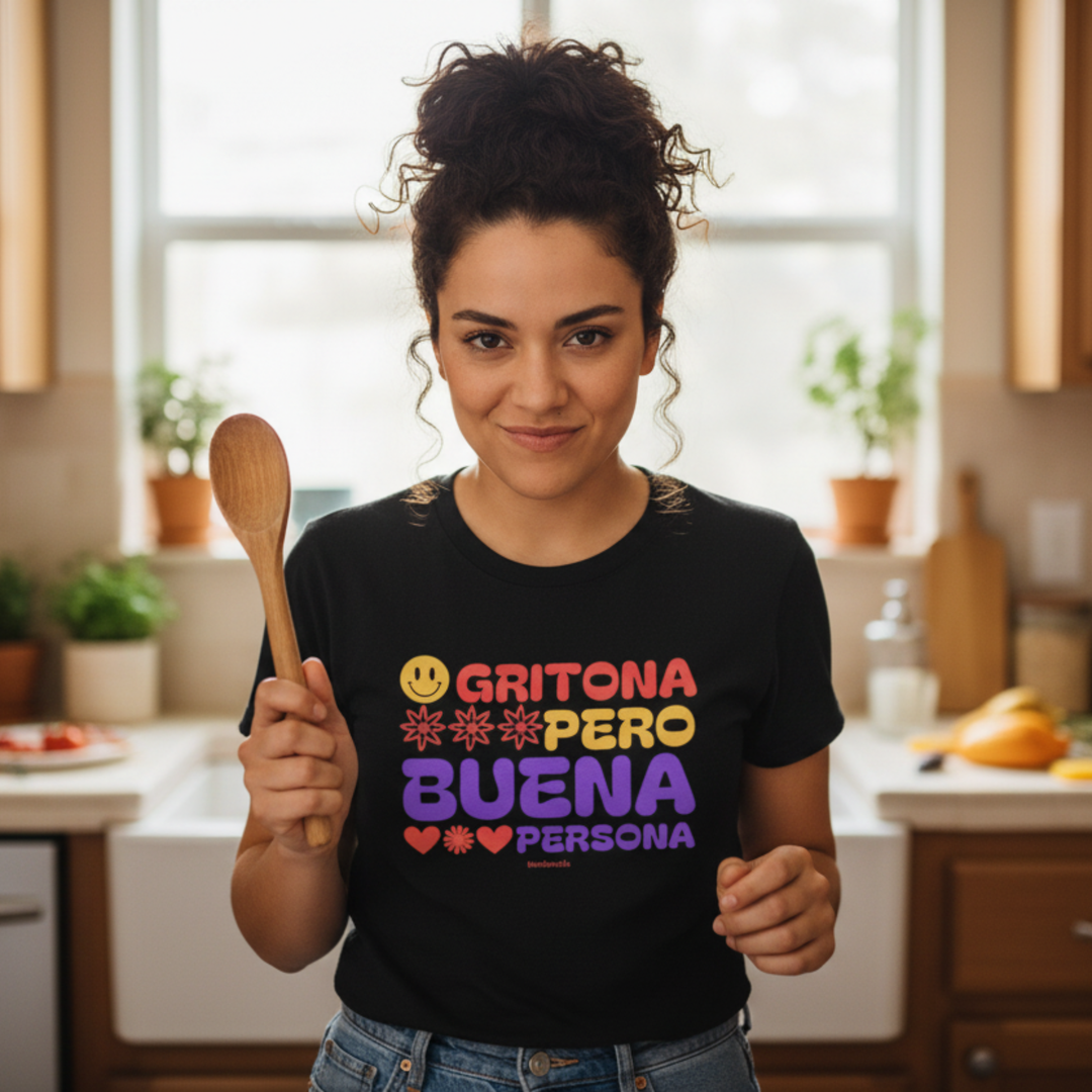 comprar-Camiseta Gritona pero buena persona-wondernastic